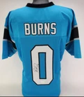 Brian Burns Signed Carolina Panthers Custom NFL Football Jersey w/ COA