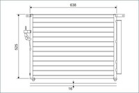 Kondensator Klimaanlage Valeo 822603 Aluminium FüR Ford Ranger TKE Tdci 4X4