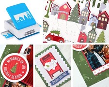 Creative Memories CHARMING VILLAGE Punch Decorative Border Punch Retired 2019