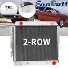 2-Row Aluminum Radiator For 1968-1972 Dodge Charger/ 1970-73 Plymouth Barracuda