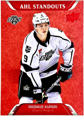 2020-21 Upper Deck AHL Standouts Rasmus Kupari RED #248 Ontario Reign RARE Sp