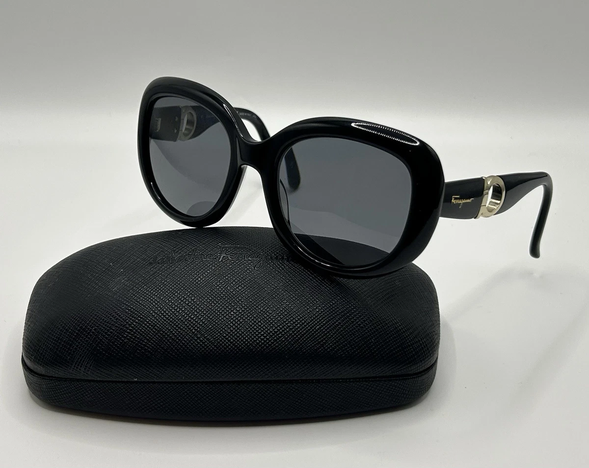 Salvatore Ferragamo Black Designer Sunglasses for Women for  display picture 2