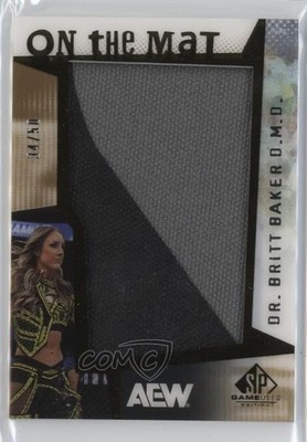2025 SP Game Used AEW On the Mat Relics 34/50 Dr DMD Britt Baker #OTM-17 17u8