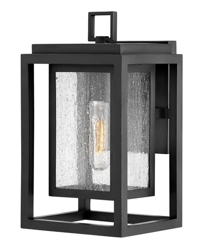 Hinkley Lighting 1000 Republic 1 Light 12" Tall Coastal Elements - Black - Picture 1 of 9