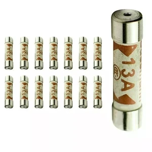 13A Plug Top Fuses – BS1362 Standard Cartridge Fuses for UK Mains Plugs