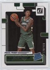 2022 Panini Donruss Rated Rookie Purple Press Proof /199 MarJon Beauchamp 02u0