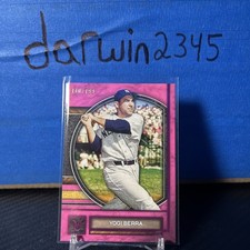 YOGI BERRA 2025 TOPPS MUSEUM BASEBALL PINK SAPPHIRE YANKEES /199 Q2098
