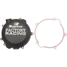 Boyesen Black Alloy Factory Clutch Cover (CC-41AB)
