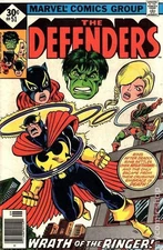 Defenders Whitman Variants #51 VG 1977 Stock Image Low Grade