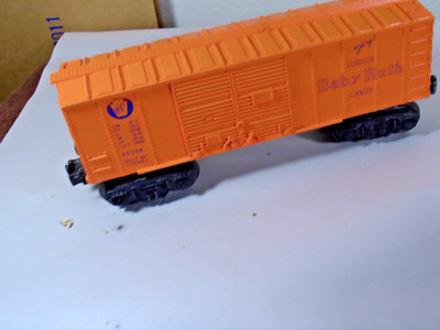 Lionel Vintage Original 6004 Orange Baby Ruth Boxcar Super Clean