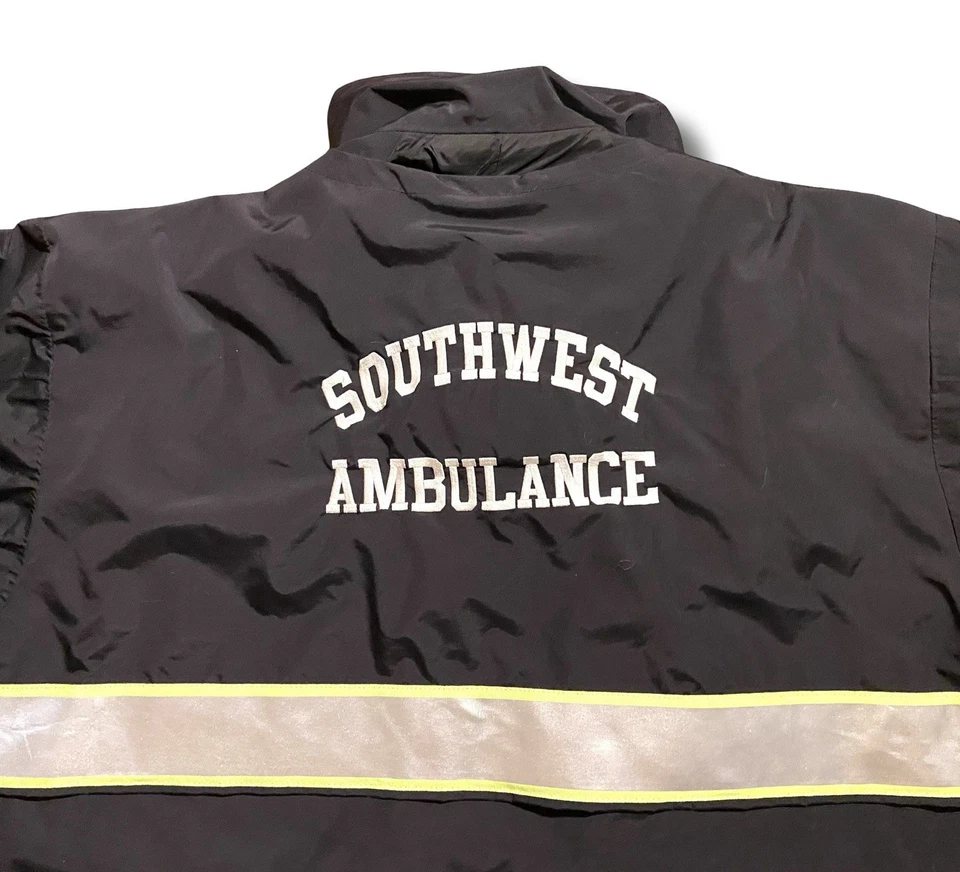 Chaqueta Parka Gerber Outerwear Medix Para Hombre 2XL Regular 70M1 Negra Reflectante Medic Foto 4 de 4