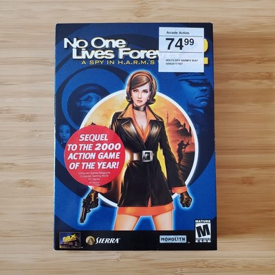 No One Lives Forever 2: A Spy in H.A.R.M.'s Way - Small box (PC, 2002) CIB