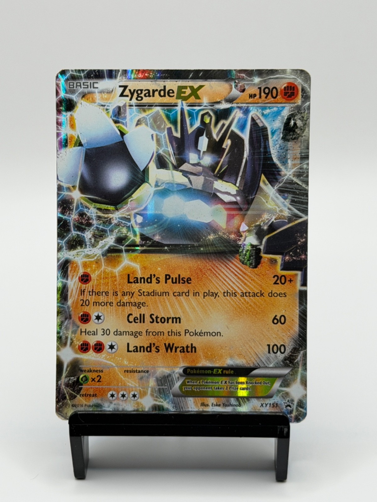 Zygarde EX – Pokémon TCG Black Star Promo XY151 Ultra Rare MP