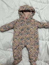 Jumsuit Baby Girl 0-3 Months Pink Floral