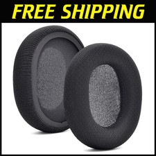Black Fabric Ear Pads for SteelSeries Arctis 3/5/7/9