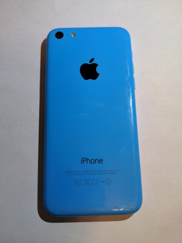 Blue 16GB Apple iPhone 5c A1532: As Is Parts Only No Power - Picture 2 of 7