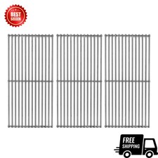 3-Pack 19 1/4" Stainless Steel Wire Cooking Grates Replacement for Grill