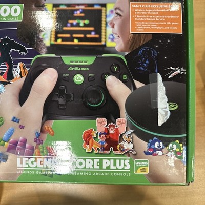 AtGames Legends Core Plus Arcade Gamepad Console   Brand New Factory Sealed