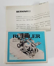 Vintage Bernina Sewing Machine Ruffler Foot Attachment - Old Style 001 944 70 01