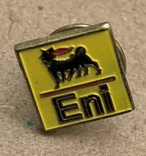 Spilla Eni Benzina Carburanti Vintage Vecchio stemma - No Agip Tamoil Erg Esso