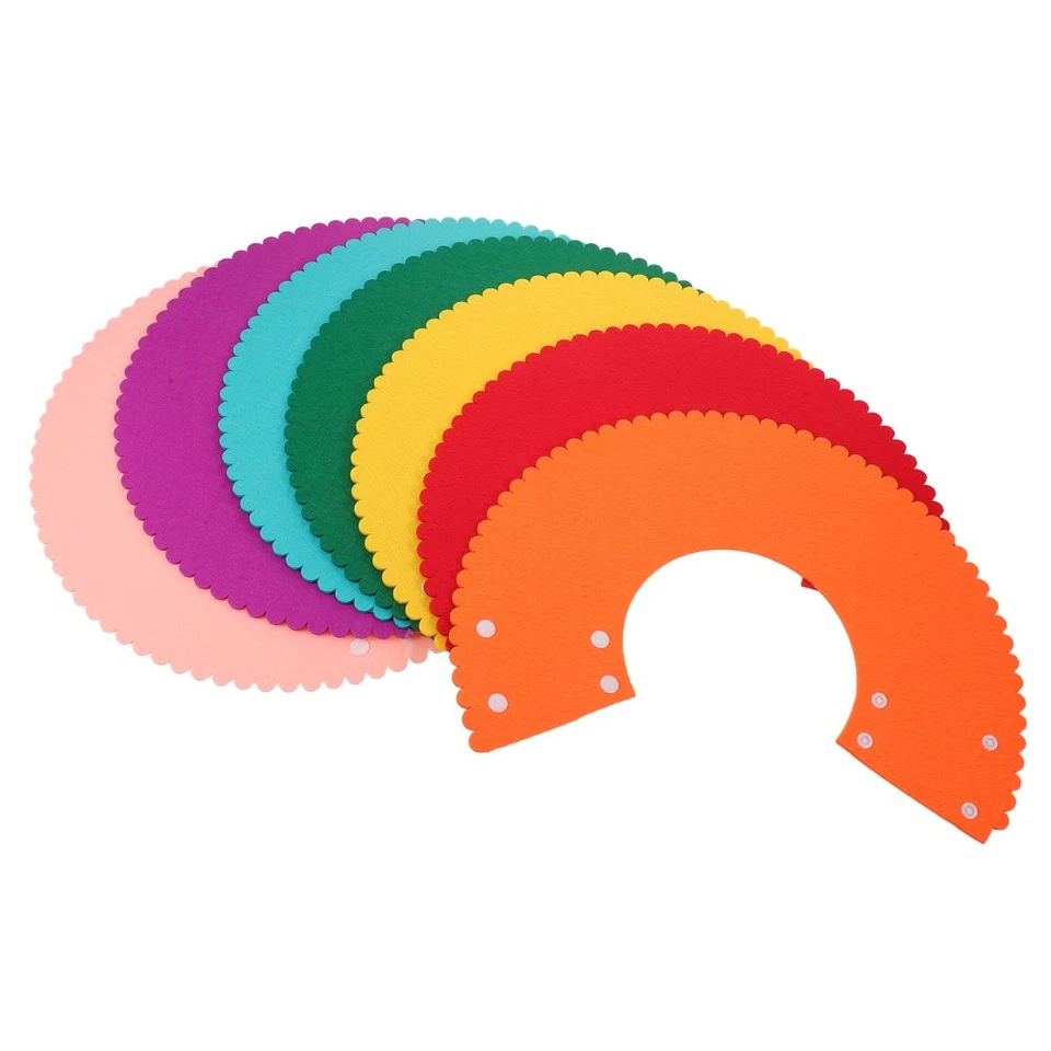 Lot de 7 colliers coniques pour chats : Collier de protection élisabéthain - Photo 4/4