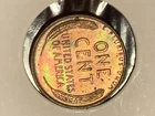 1946 D Lincoln Wheat Cent Red BU Uncirculated Mint State Toned Penny 1c Coin
