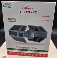 2017 Hallmark Keepsake Ornament Storytellers Darth Vader   s Tie Fighter Star Wars