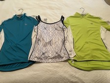3 Women s Pearl Izumi Cycling Biking Jerseys Size M. Great Condition
