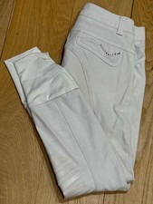 Animo Ladies Grip System White Breeches. Size UK 6-8.