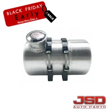 1 Gallon 6'' x 10" 1/4 NPT Outlet End Fill Spun Aluminum Gas Tank / Fuel Tank 