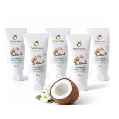 6X Cream Hand Moisturizing Coconut Organic Scent Jasmine Lotion Natural Coconut