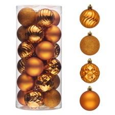 Christmas Tree Decorations Ornament Set for Thanksgiving Decor, 24ct 2.36 Inc...