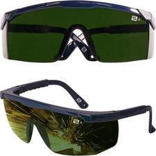 LANON Welding Safety Glasses,IR Filter Shade 5.0 Lens,Anti-Scratch & Anti-Impact