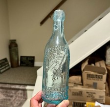The George Bechtel Brewing Co Stapleton Long Island NY Picture Blob Beer Bottle