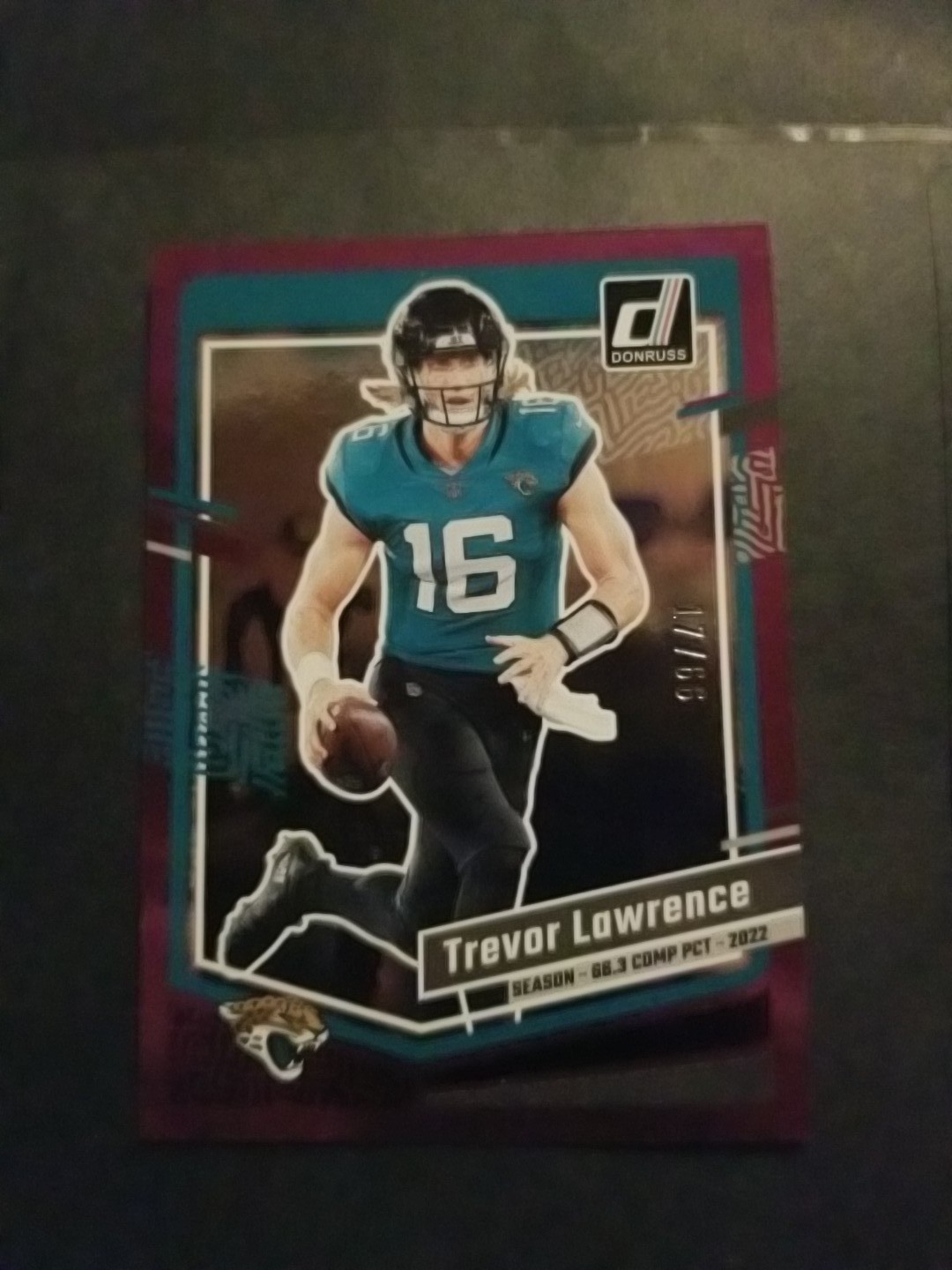 2023 Panini Donruss - Trevor Lawrence #139 Season Stat Line /66