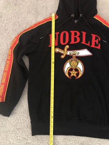 Noble Shrine Fraternity Pullover Hoodie Noble Shriner Masonic Hoodie Size Medium image 11