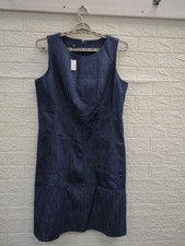 NEW Talbot's Refined Denim Dress Women's Size 16 Petites
