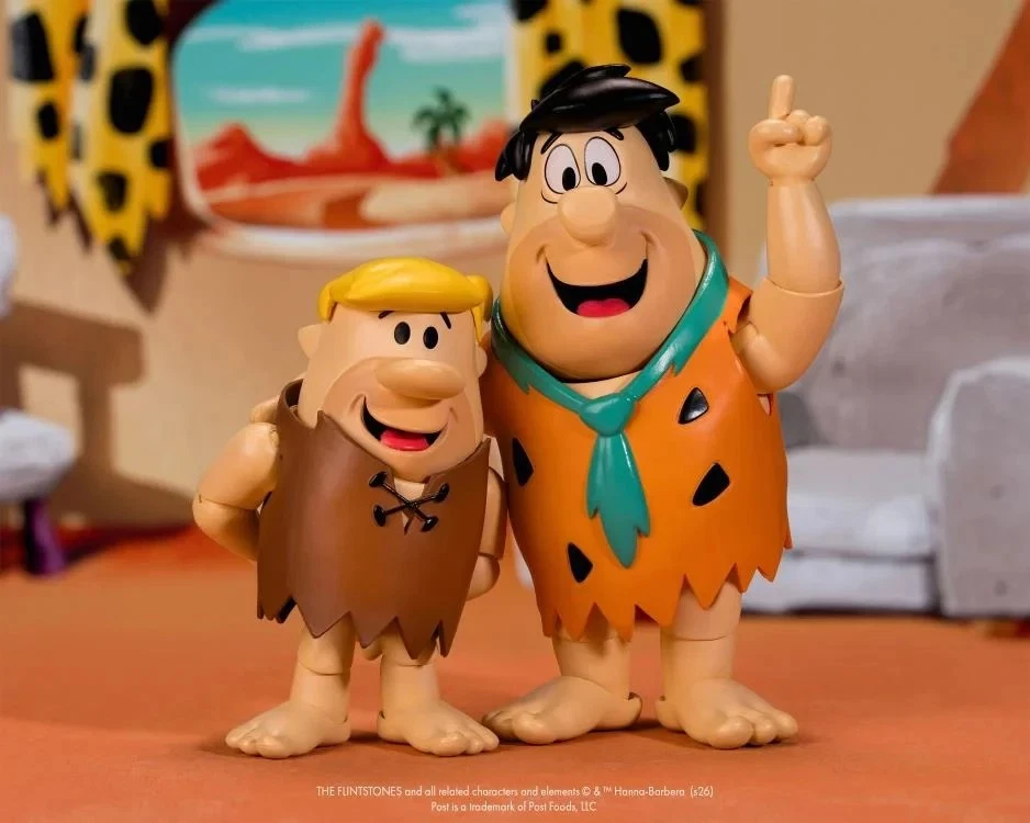 Figuras Jada Toys The Flintstones Barney Cocoa Pebbles Fred Fruity Pebbles