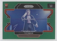2022 Panini Prizm WWE Green Prizm Teoman #42 0o6v