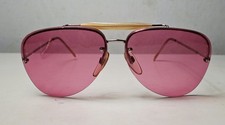 VTG Aviator Sunglasses Outdoorsman 80's SAFILO made Italy UFO Pilot Eyewear