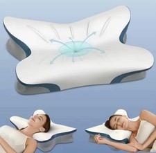 Cervical Pillow for Neck Pain Relief - Ergonomic Neck Pillow for Sleeping Con...