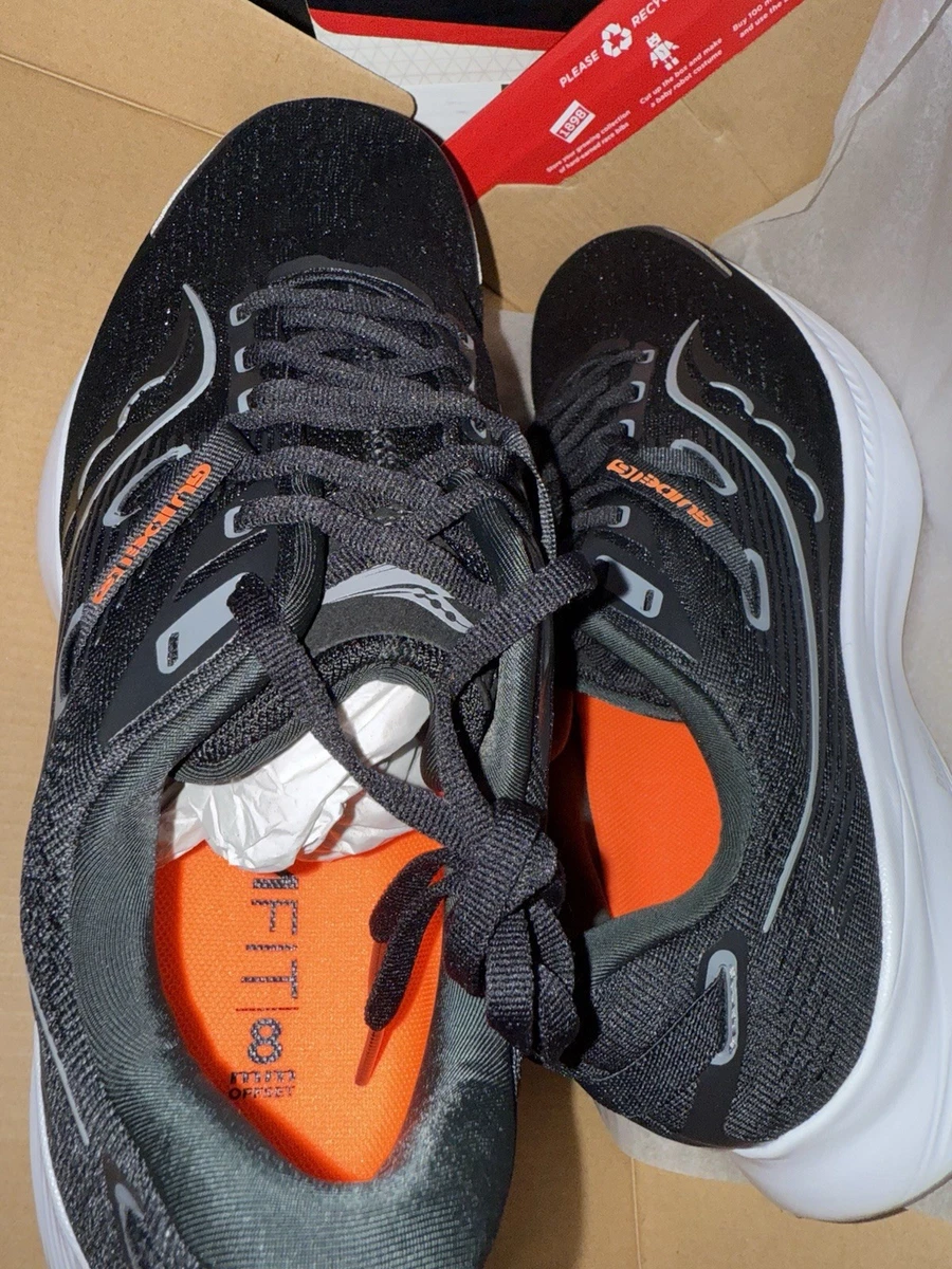 Size 11 - Saucony Guide 16 White Black Running Shoes Lace-up Men Saucony Guide 16 Men main image 4
