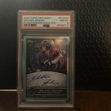 2024 Topps Pro Debut Walker Jenkins #FCA-WJ Future Cornerstones Aqua Auto /75