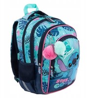 Schulrucksack Mit Vier FäChern, FüR MäDchen, Stitch Stay Cool, 22 L St. Majewski