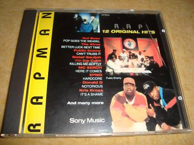 RAPMAN - 12 Original Hits Sampler (ICE CUBE EPMD PUBLIC DONALD D KRIS KROSS)