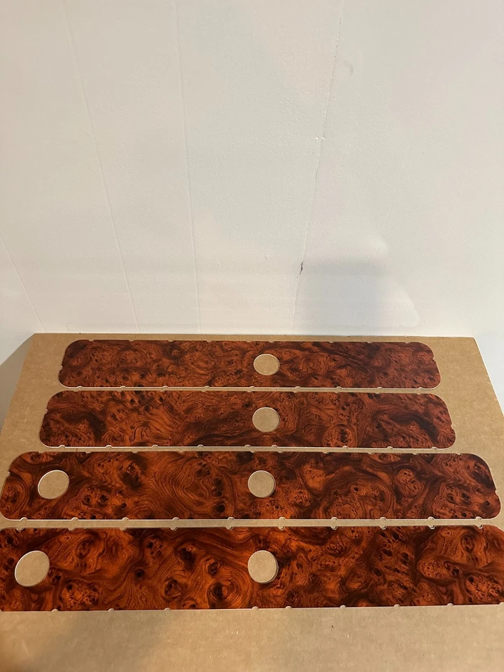 Burlwood, 1961-1962 Lincoln Continental kit de molduras interiores Foto 2 de 3