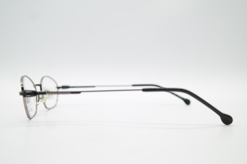 Vintage Jeff Banks B474 Silber Schwarz Oval Brille Brillengestell eyeglasses NOS - Picture 2 of 6