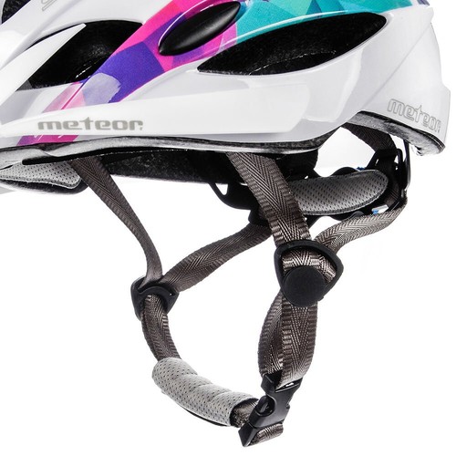 Casco de ciclismo Meteor Gruver Shimmer MTB bicicleta monopatín scooter equipo de seguridad - Imagen 53 de 55