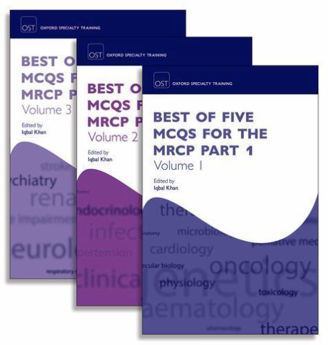 Best of Five MCQs for the MRCP Part 1 (Volume 1, 2 &3)