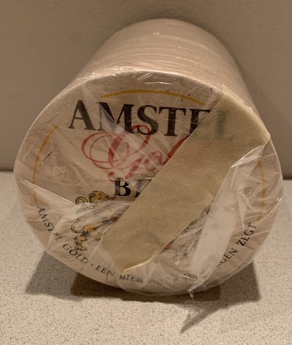 50 Amstel Gold Bier bar coasters. Netherlands Antilles. New In Package. - Picture 3 of 3